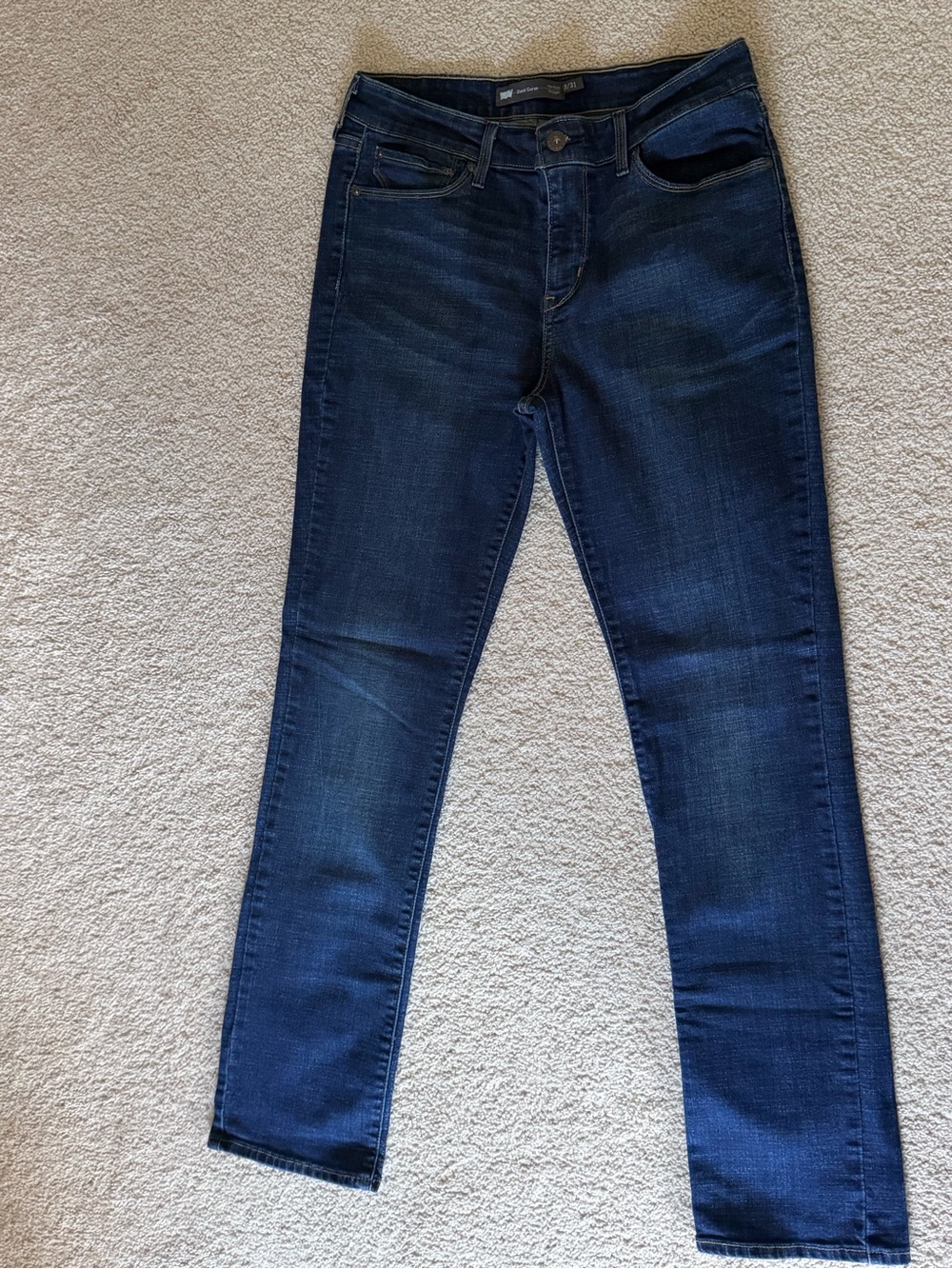 Levi's Women's Dark Indigo Skinny Jeans